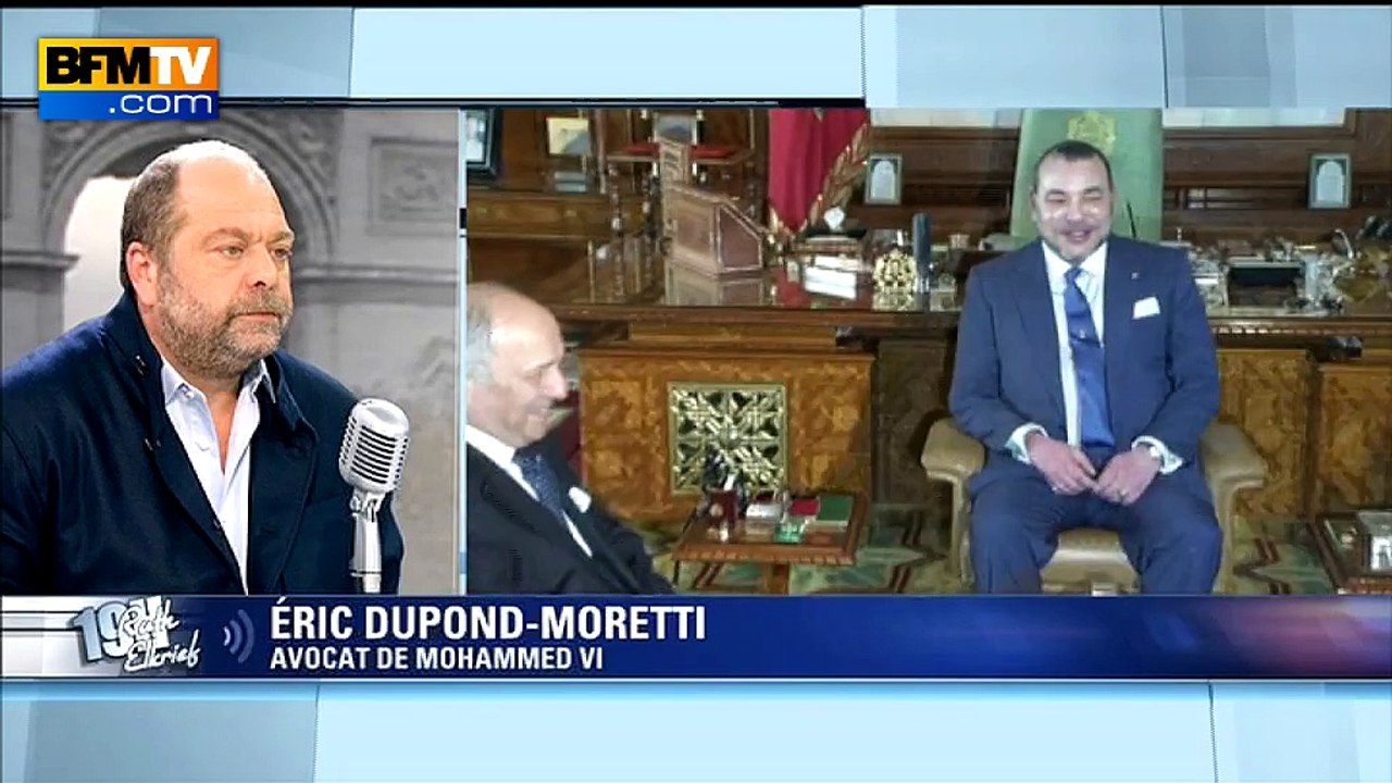 Dupond-Moretti "Il est reproché à 2 journalistes d'avoir fait chanter les autorités marocaines"