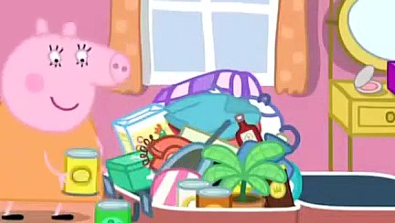 Peppa Pig en français - Le départ en vacances