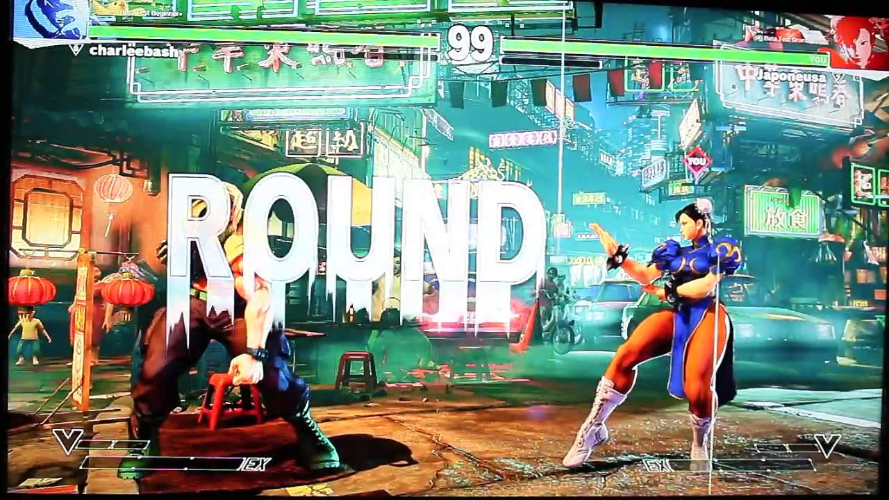 SFV beta online matches - Nash | Charlie vs Chun Li - Street Fighter 5