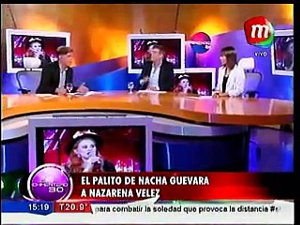 El palito de Nacha Guevara a Nazarena. Su rebelde relación con Tinelli +