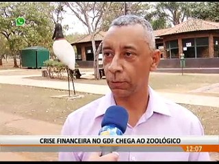 CRISE FINANCEIRA NO GDF CHEGA AO ZOOLÓGICO