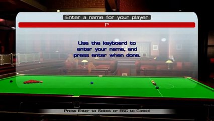 WSC Real 2009: World Snooker Championship PC - Gameplay #1 [HD]