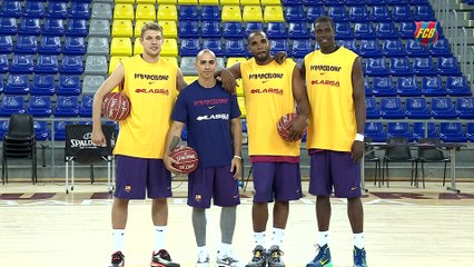 FCB Basket: Primer entrenament de la temporada