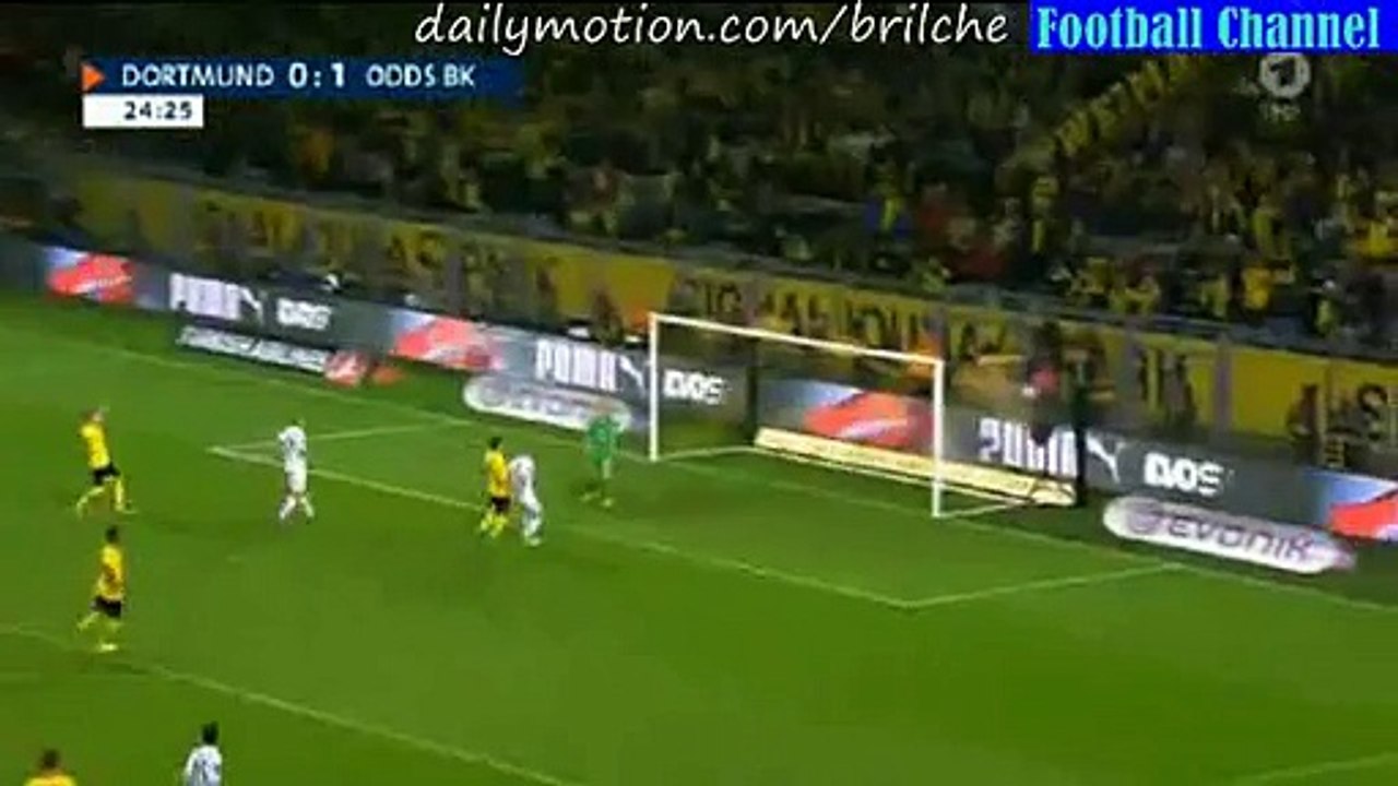 Mkhitaryan Fantastic GOAL - BVB Dortmund 1-1 Odds BK - Europa League 27.08.2015