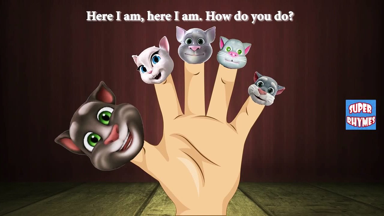 Finger Family Talking Tom Finger Family Nursery Rhyme Finger Family Song Children Songs