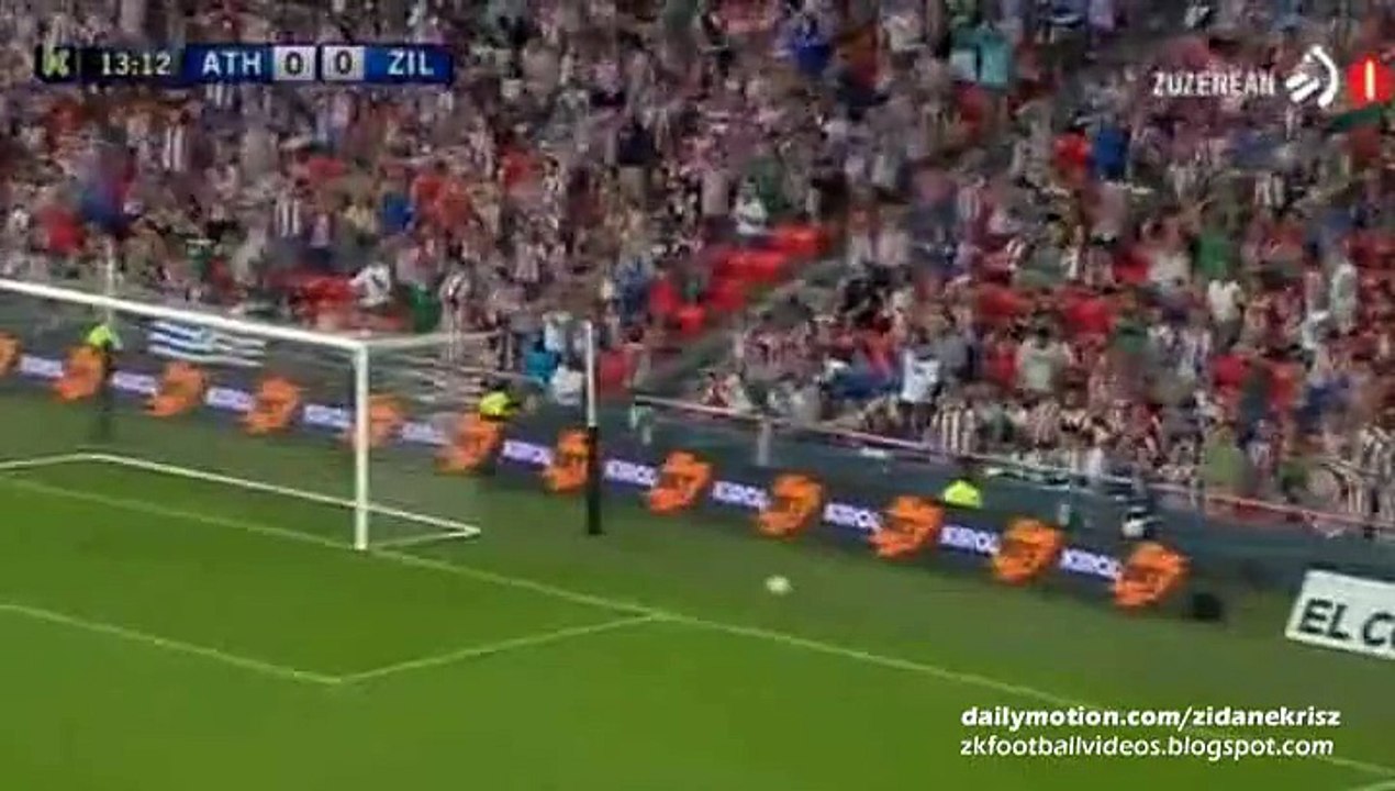 Susaeta Big Chance _ Athletic Bilbao v. MSK Zilina - Europa League 27.08.2015 HD