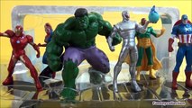 Disney Marvel Avengers Captain America, Iron Man, Ultron, Hulk, Review by Funtoycollection