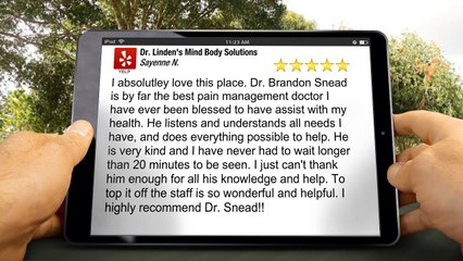 Dr. Linden's Mind Body Solutions Las VegasIncredible Five Star Review by Sayenne N.