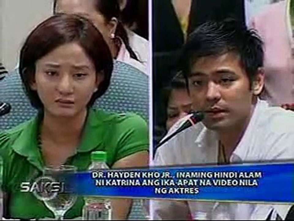 Hayden Kho Jr Admits Halili Didn T Know About 4th Video Video Dailymotion