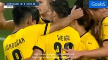 Shinji Kagawa Goal Dortmund 4 - 1 Odd Grenland Europa League 27-8-2015