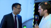 President Bartomeu highlights Barça's key role at draw in Monaco