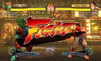 Ultra Street Fighter IV battle: Blanka vs Ryu