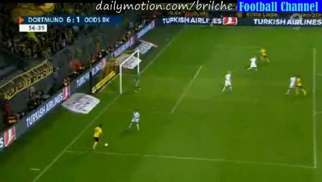 Marco Reus Hattrick Goal - BVB Dortmund vs Odds BK 6-1 *27.08.2015