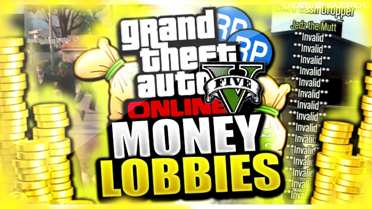 zondag lawaai Aanpassingsvermogen GTA 5 Online: FREE MODDED MONEY LOBBIES! "Cash Drop/Money Lobby" (GTA 5  Money Lobby 1.26/1.28) - video Dailymotion