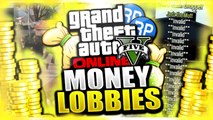 GTA 5 Online: FREE MODDED MONEY LOBBIES! 
