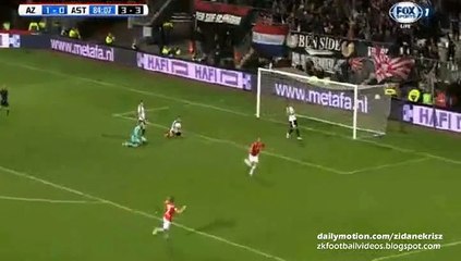2-0 Robert Muhren Goal _ AZ Alkmaar v. Astra - Europa League 27.08.2015 HD