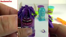 Play Doh Monsters University Scare Chair Barber Shop Pixar La Peluquería de Monstruos Disn
