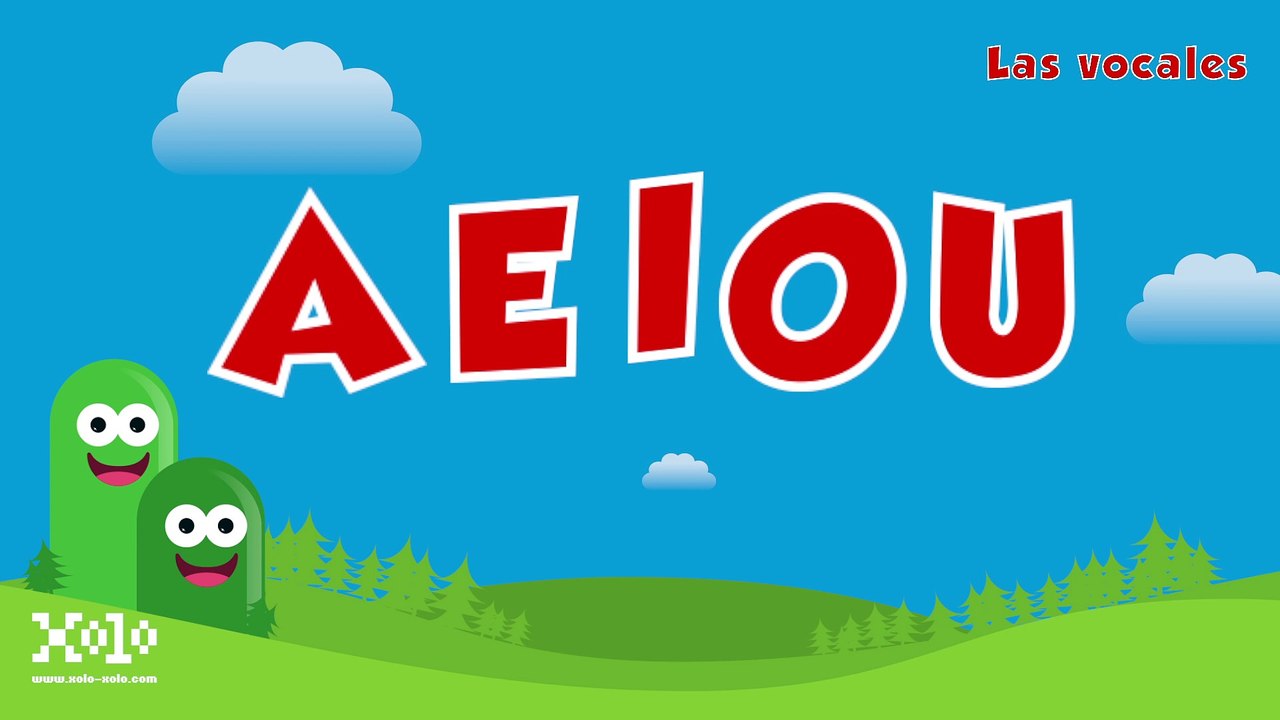 Vocales A E I O U - Videos educativos para niños en español