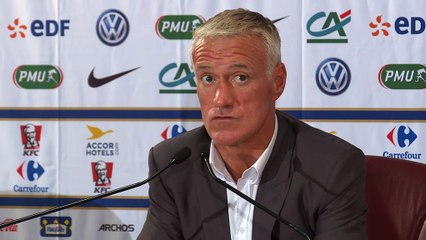 Bleus - Deschamps : "Kurzawa choisit la concurrence"