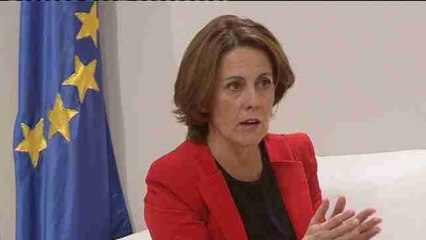 Yolanda Barcina dimite como presidenta de UPN