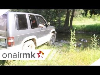 Na snimanjeto na spotot na Elena Velevska