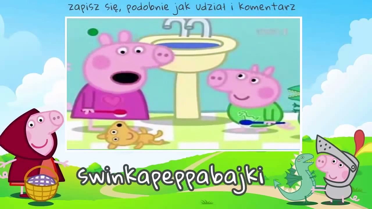 Świnka Peppa U dentysty bajki dla dzieci po polsku