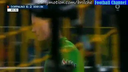 Shinji Kagawa Great 2nd Goal - Dortmund 7 - 2 Odds BK - Europa league 27.08.2015