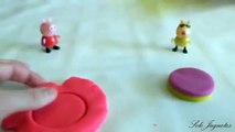 Peppa Pig Y Su Amigo -  Play Doh Tarta Arcoiris con Peppa Pig ᴴᴰ  ❤️ Manualidades para Niños