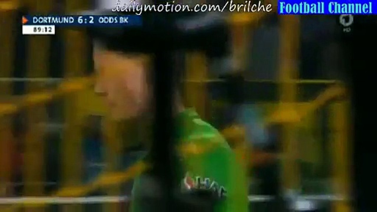 Shinji Kagawa Great 2nd Goal - Dortmund 7 - 2 Odds BK - Europa league 27.08.2015