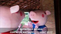 PEPPA PIG E GEORGE ANIMAÇÃO FESTAS INFANTIL PERSONAGENS VIVOS