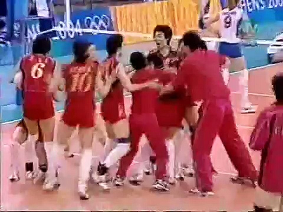 CHINA VS RUSSIA - ATHENAS 2004  FINAL VOLLEYBALL (5 set)