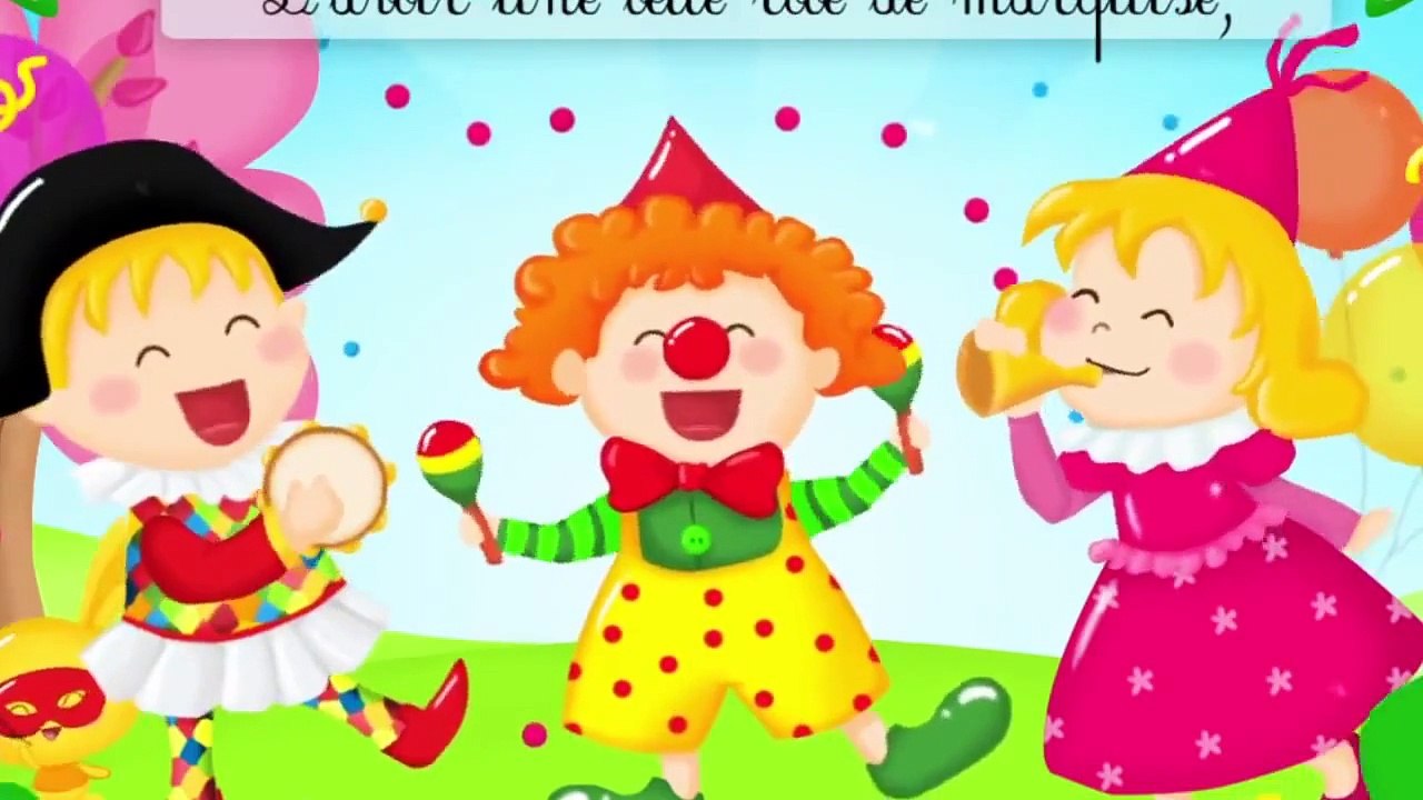 La chanson du carnaval   Mardi gras   Comptine pour enfants