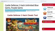 Castle Defense 2 Glitch Tool Blue gems Purple gems cheats