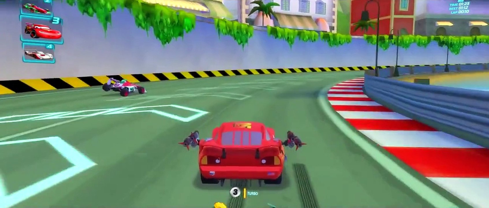 *NEW* CARS 2 Lightning McQueen HD Battle Race Gameplay Funny Disney Pixar Cars