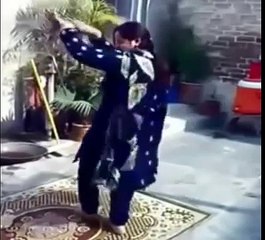 Aunty Dancing At Home