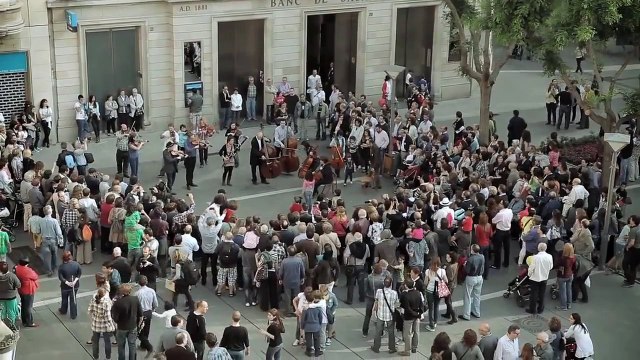 Flashmob Flash Mob - Ode an die Freude ( Ode to Joy ) Beethoven Symphony No.9 classical music