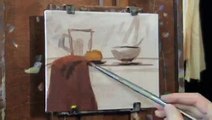 Vermillion Cloth - Oil Painting Time Lapse