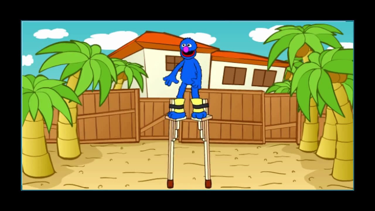Sesame Street Global Grover Cartoon Animation PBS Kids Game Play Walkthrough