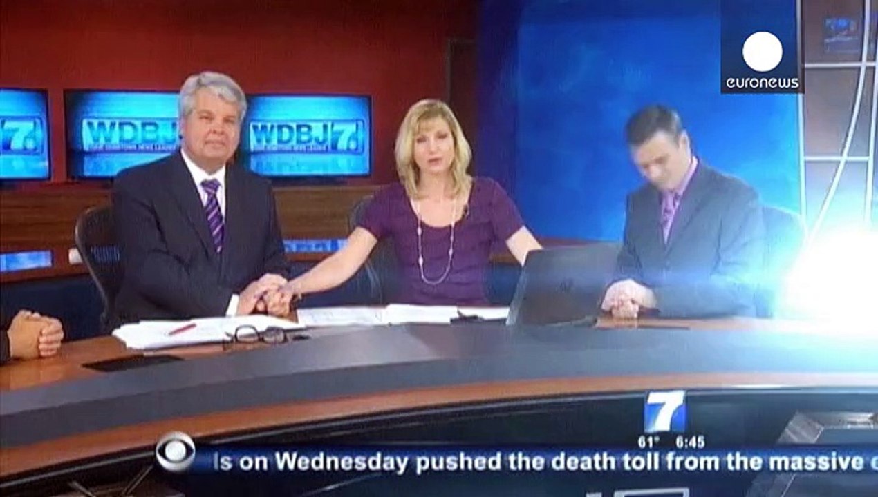 Mord vor laufender Kamera: Schweigeminute im Frühstücksfernsehn