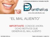 Mal Aliento o Halitosis: Las Ocho Causas Principales.