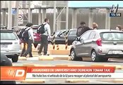 Universitario: Jugadores llegan, nadie los recoge y toman taxi
