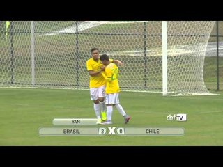 Gols Brasil x Chile Sub-17