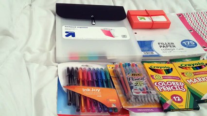 Back to School: Supplies Haul (2014)