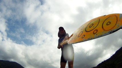 Navegando nos mares reciclados, Ubatuba, SP, Brasil
