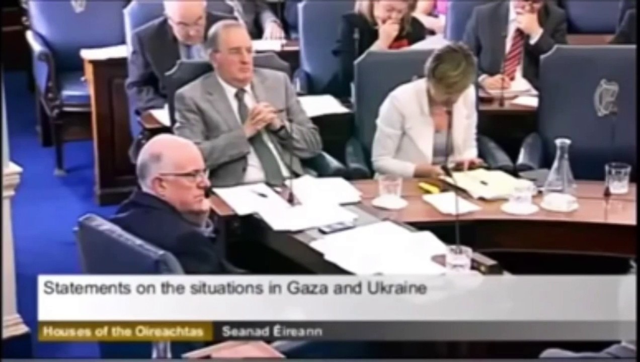 Senator David Norris Rips Israel Apart In Ireland's Parliament!! MUST SEE!!