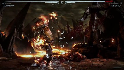Mortal Kombat X | Scorpion vs Sub Zero [Hard]