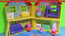 PEPPA PIG Nickelodeon Doc McStuffins Disney Junior Peppa Pig & Doc McStuffins Toy Video PARODY