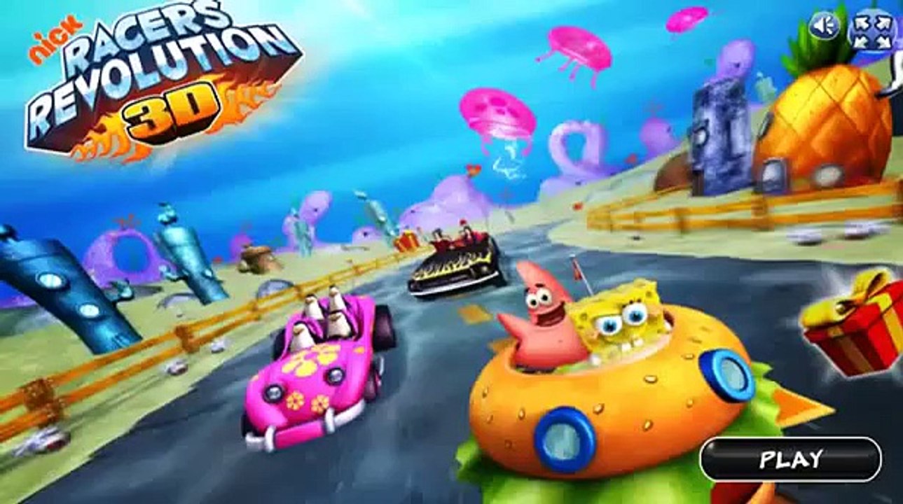 Nick Racers Revolution Full Episodes Cartoon Games New Spongebob Avatar iCarly Penguin of