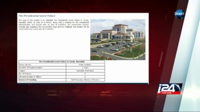 Mahmoud Abbas construit un palais de 13 millions de dollars