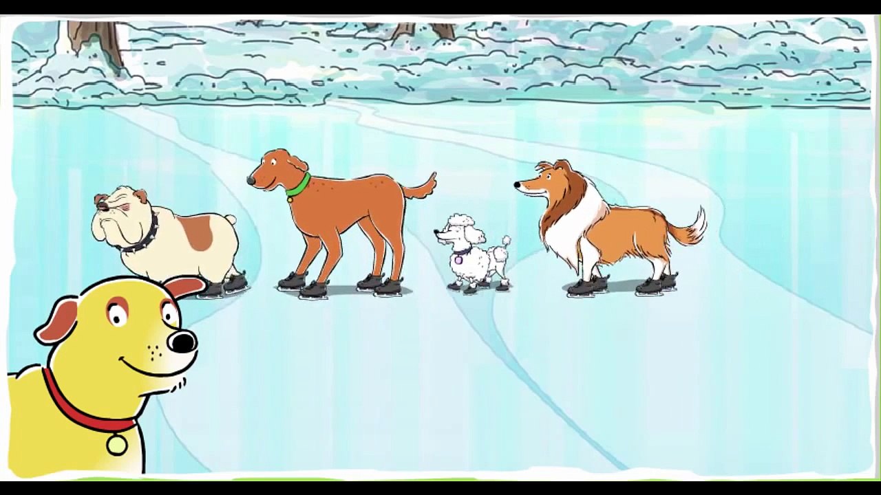 Martha Speaks Dogs On Ice Cartoon Animation PBS Kids Game Play Walkthrough